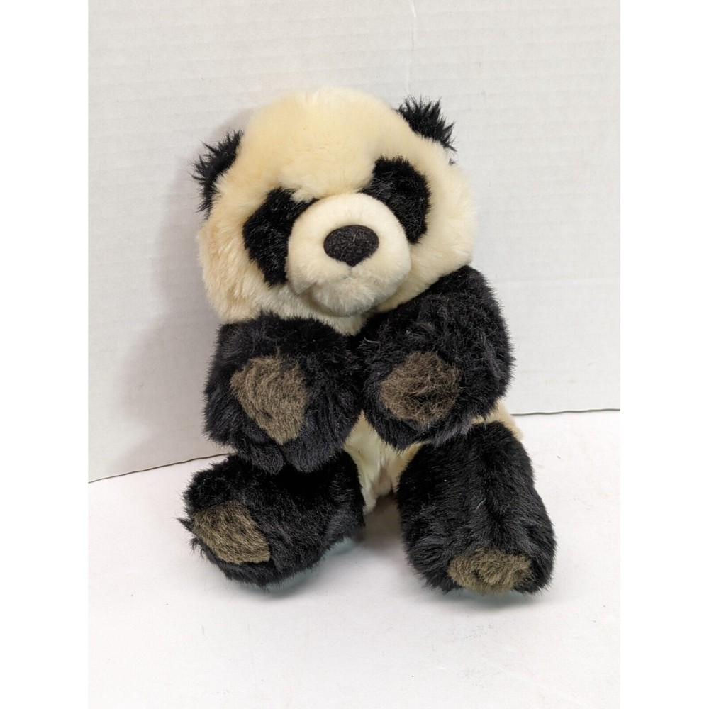 Circo Panda Bear 6 inch Plush Black White Brown Feet Stuffed Animal Soft Target